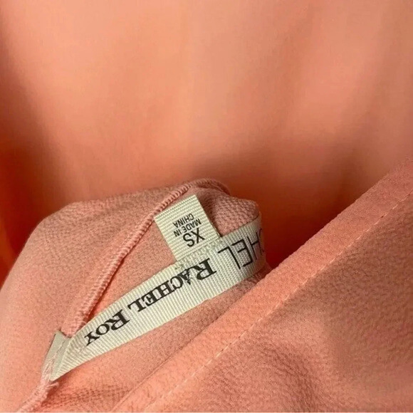 Rachel Rachel Roy Peach Tie Back Tank Top XS - Picture 4 of 4
